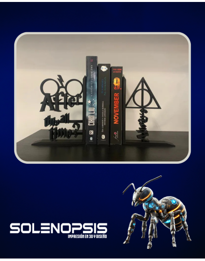 Sujeta libros de Harry Potter
