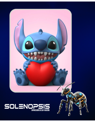 Stitch con corazón
