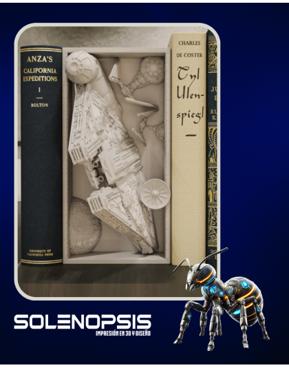Escondite de libros de Star Wars