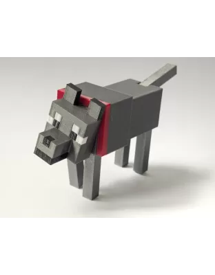 Perro/lobo articulado de Minecraft